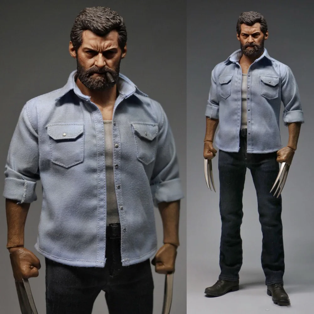 

Collectible Eleven 1/6 Scale Variant Uncle Wolf Male Soldier Dolls Werewolf Hugh Jackman Action Figure 12" Full Set Model Toys