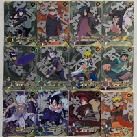 naruto edition anime figures hero card ur45 56 character card collection bronzing barrage flash cards boy gifts
