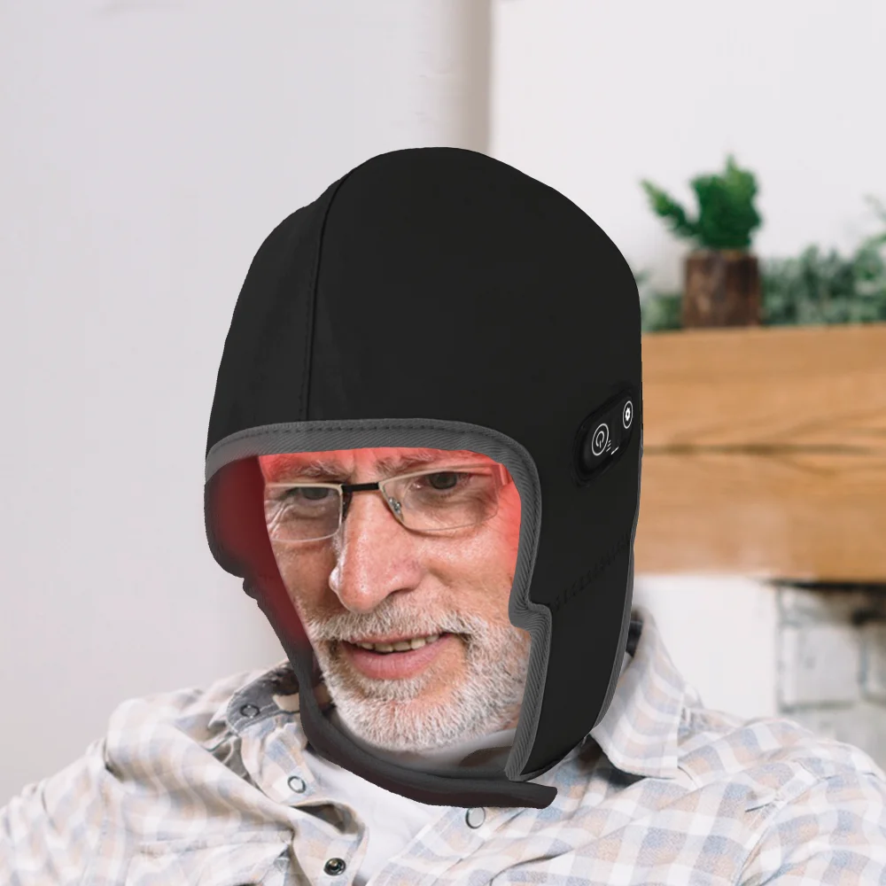 Sunglor для домашнего использования 450 нм 670 810 шлем лечения больших площадей рост