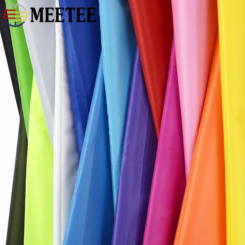 Фото Meetee 100/200/300/500X150 см 190T, противоударная ткань с покрытием, тонкая водонепроницаемая ткань, комплект зонтов ручной работы «сделай сам», аксессуары для палаток №4