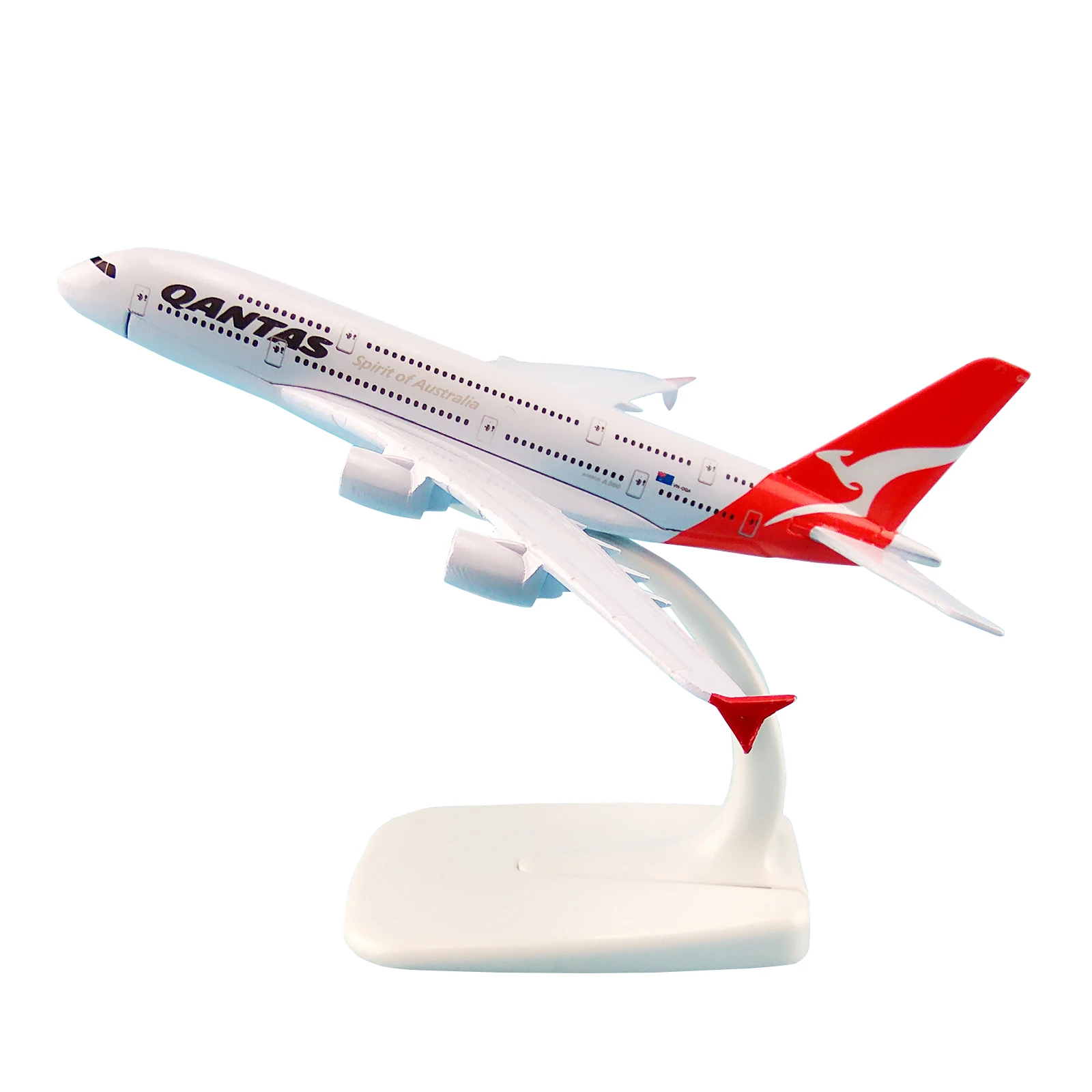 

Модель самолета авиакомпании Qantas Spirit Of Australia A380 из металлического сплава, модель самолета Аэробус 380, модель самолета для детей, подарки 16 см