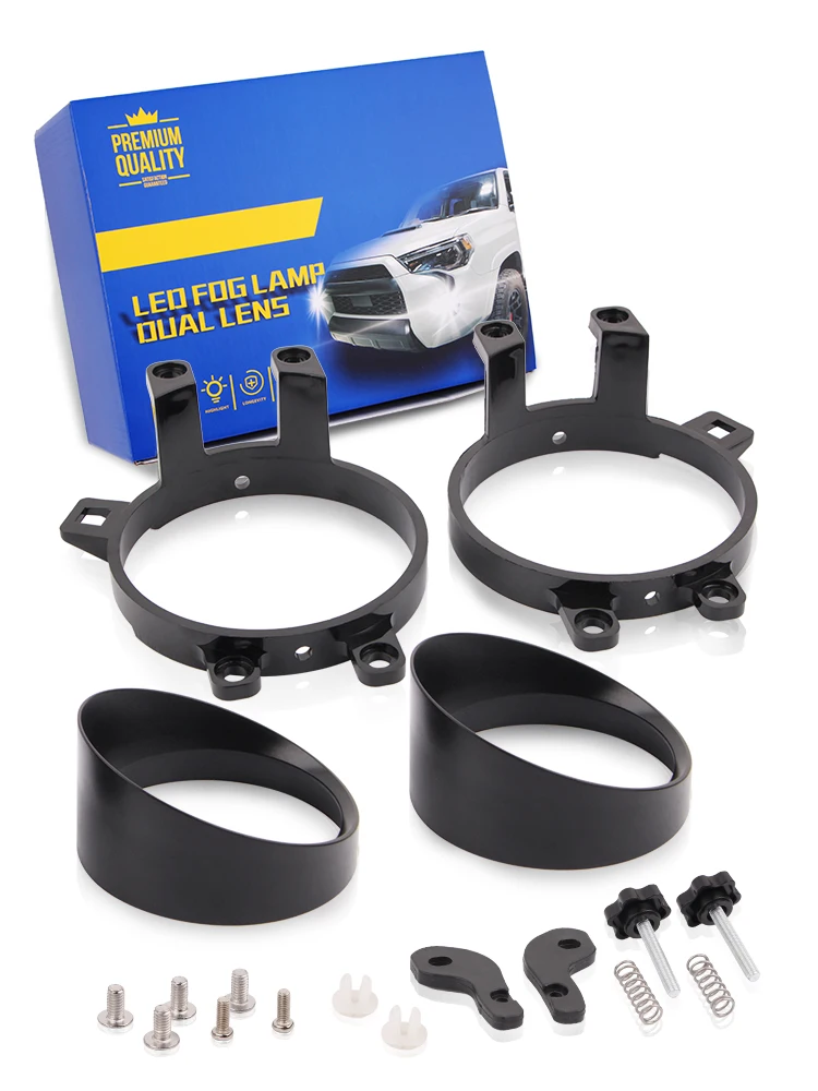 

Комплект Из 2 Универсальных Кронштейнов 3.0 Дюйма Для Противотуманных Фар, Модифицированных Линз-проекторов