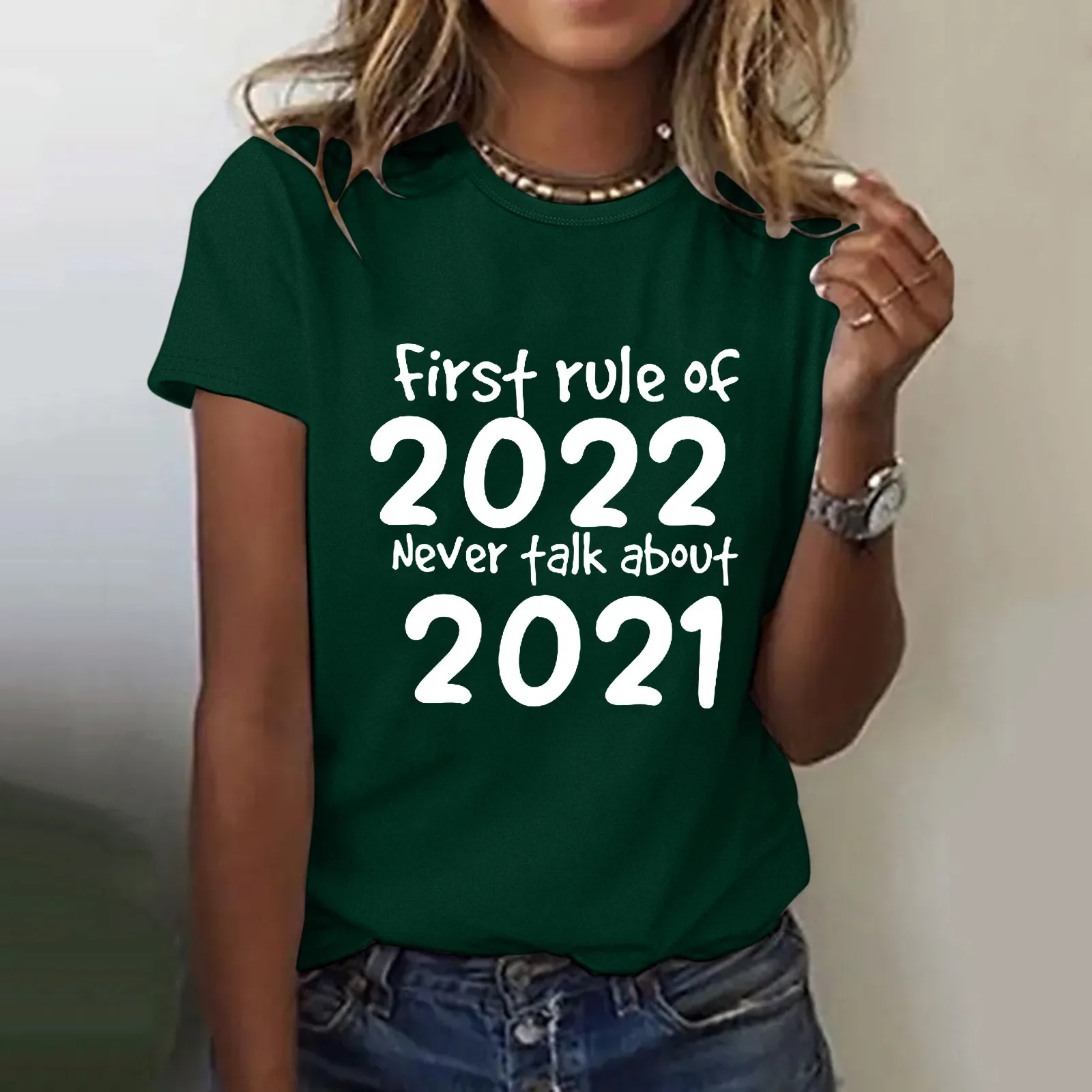 

Женские леггинсы и топ, модные повседневные топы, рубашка с буквенным принтом, футболка с коротким рукавом и круглым вырезом, элегантный тре...