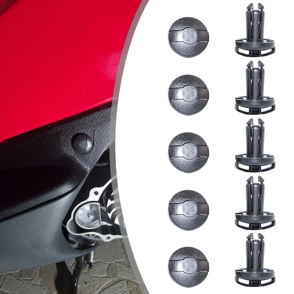 

10pcs Plastic Motorcycle Screw Push Rivets Trim Clip 90683-GAZ-003 for Honda Motorcycle Nc 700k Princess Joy 100 Jiaying 125