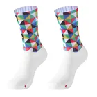 Новые носки для велосипедной команды Aero бесшовные нескользящие носки для велоспорта носки для шоссейного велосипеда Компрессионные спортивные носки для езды на велосипеде