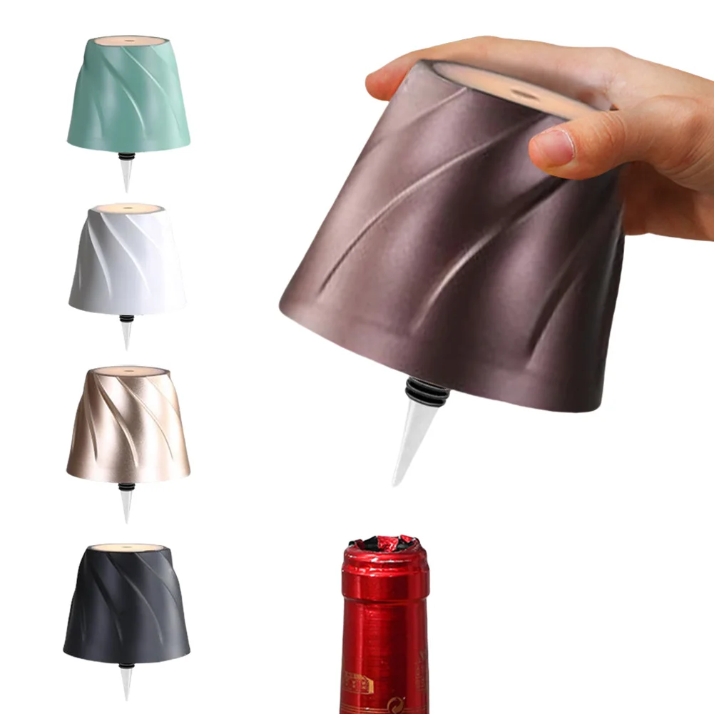 Лампа для винной бутылки 3 цветов оригинальная портативная Настольная лампа с