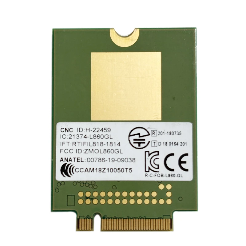 Фото L860-GL WWAN Card 4G Модуль для X1 7th 8th X1 Yoga 4th T490 T14 T14s X13 T15g 01AX796 5W10V25790 Модуль 4G LTE №1