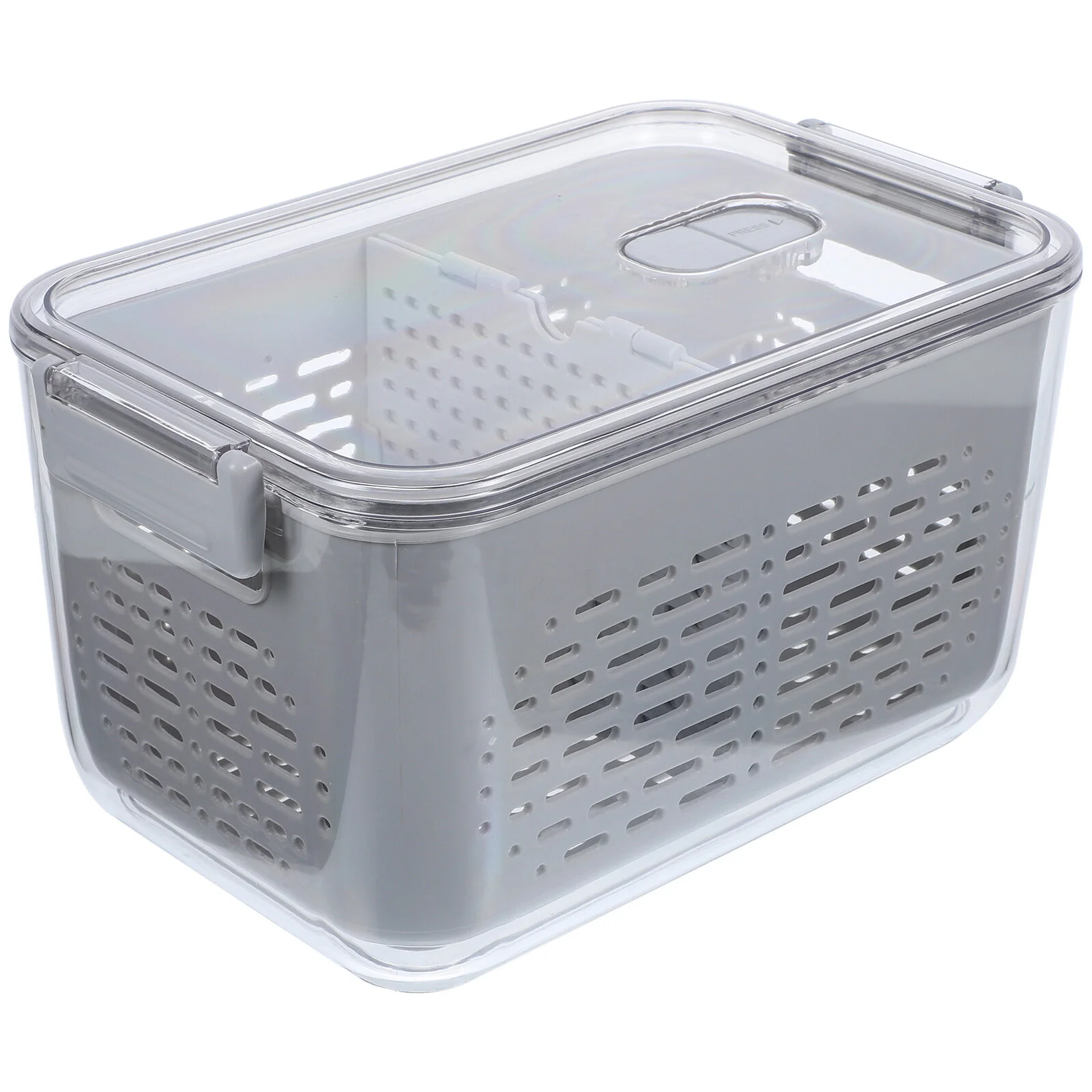 

Dehydrator Clear Fruit Produce Keeper Lettuce Berries Container Fridge Storage Containers Refrigerator The Pet Lunch
