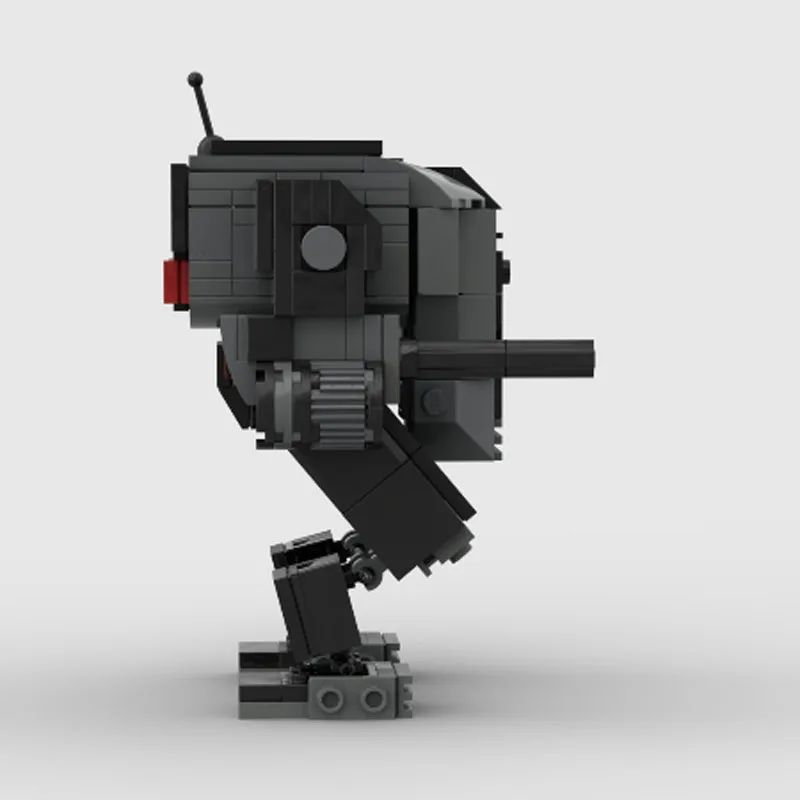 Модель робота-конструктора MOC-180377 Patriot модель 280 шт. черного истребителя пазл