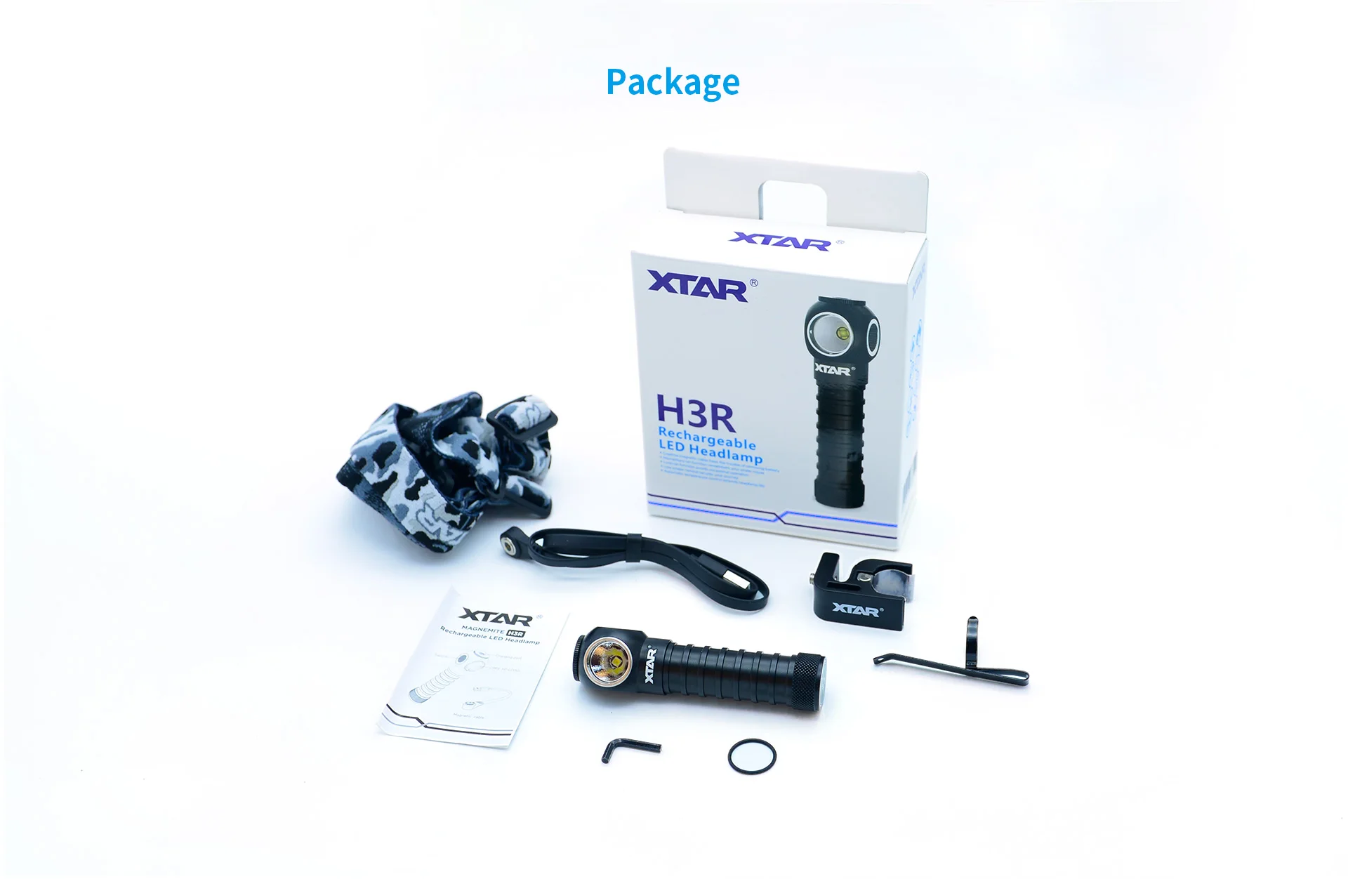 

XTAR H3R Налобный фонарь 1000 лм