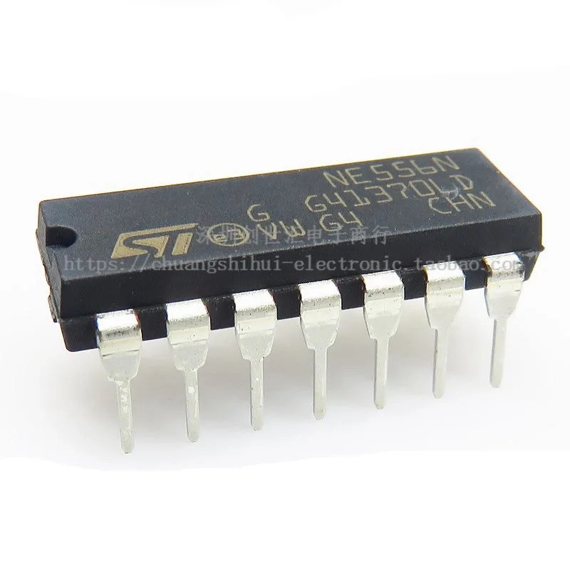 

New original NE556N in-line DIP-14 dual-channel timer IC chip NE556