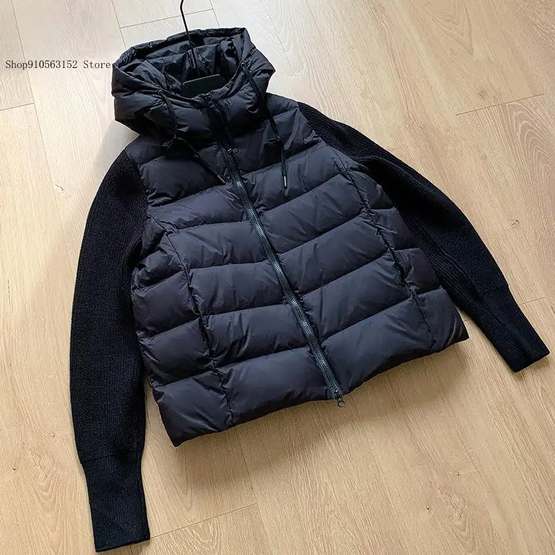 Весенне-осенне-зимний повседневный вязаный легкий короткий маленький элитный