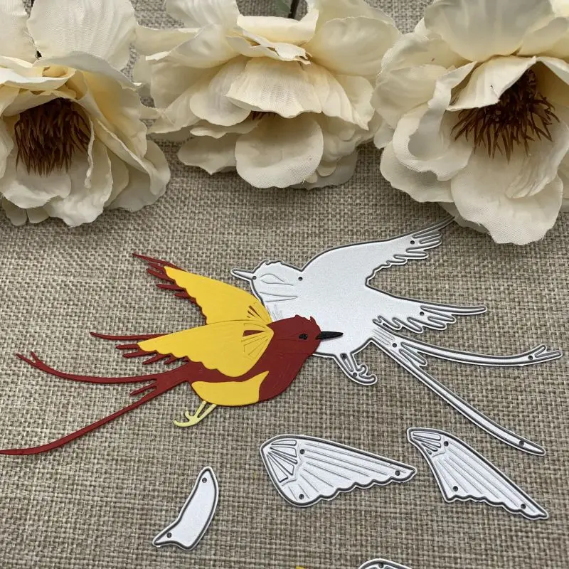 

Bird decoration Metal Cutting Dies Stencils For DIY Scrapbooking Decorative Handcraft Die Cutting Template Mold