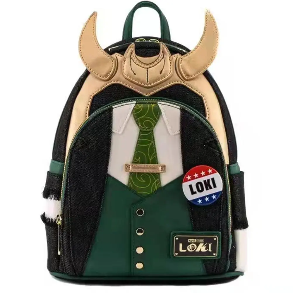 Loki تأثيري حقيبة مدرسية ثور على ظهره الأطفال بنين بنات الترفيه حقائب رياضية الظهر هدايا عيد الميلاد