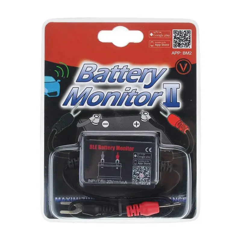 

12V Car Battery Tester BM2 Blue-tooth 4.0 12V Device Car Battery Tester Battery Voltage Meter Auto Battery Tester For RVs/Motorc