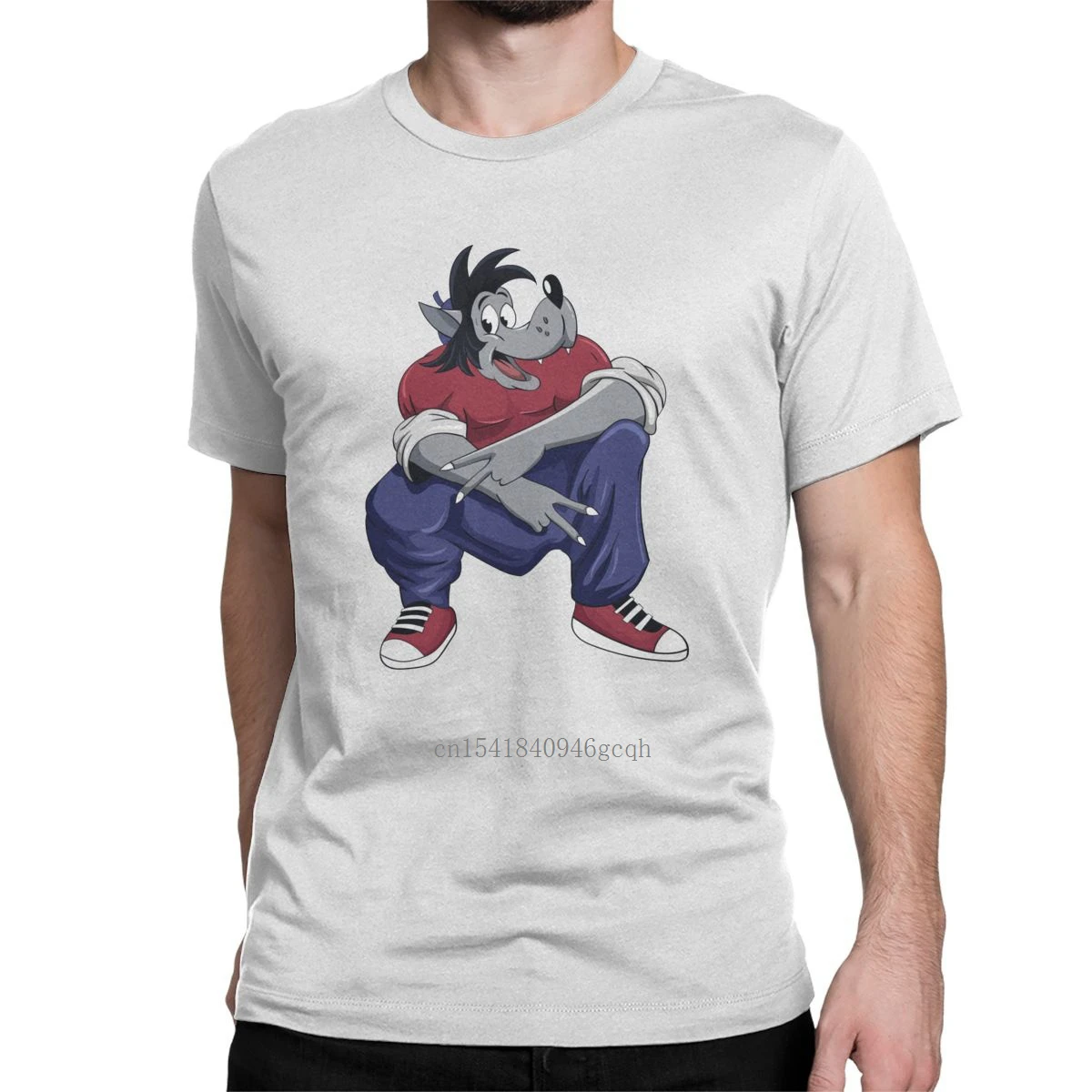 

Nu Pogodi Men's T Shirt Anime Manga Wolf Funny Tee Shirt Short Sleeve Round Neck T-Shirt Cotton 6XL Tops