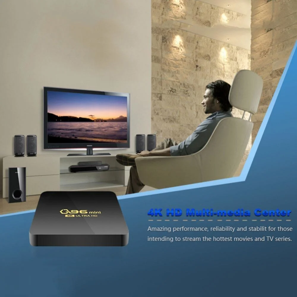 Фото ТВ-приставка Q96 S 4K HDR Android TV 8,1 Ultra HD 2G 8G WIFI Google Cast Netflix IPTV телеприставка ТВ-приставка 4 медиаплеер распродажа №3
