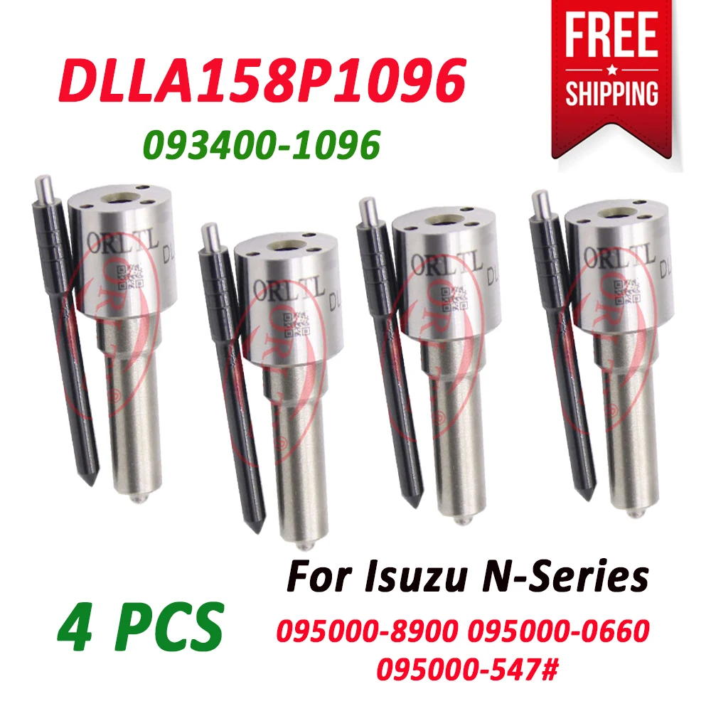 Форсунка дизельная ORLTL DLLA158P1096 форсунка DLLA 158 P 1096 093400-1096 для Isuzu 095000-5471 095000-8900 095000-0660