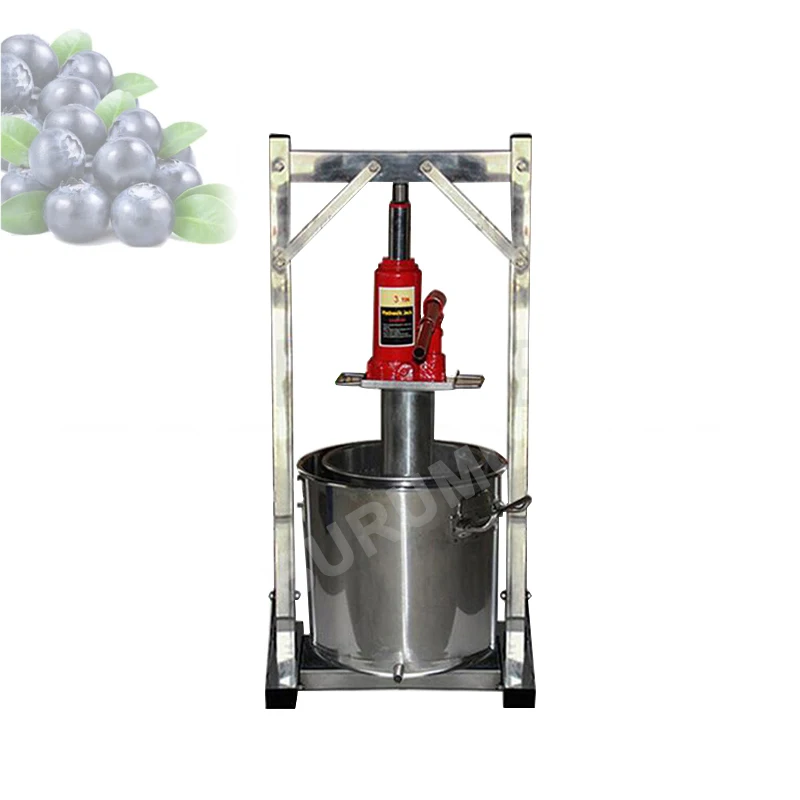 

Ручная гидравлическая соковыжималка для фруктов, 12 л