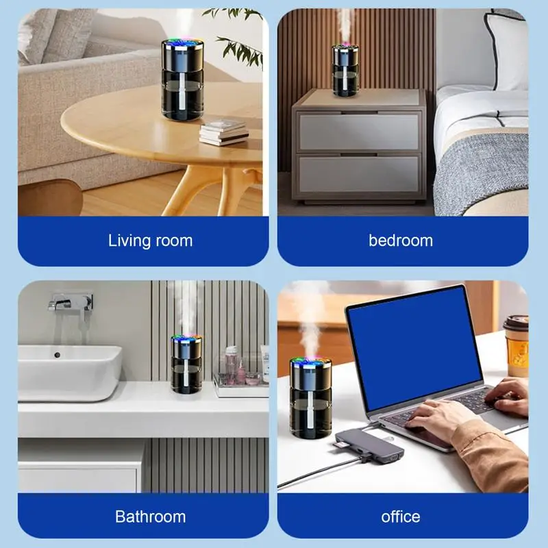 Автомобильный диффузор увлажнитель воздуха 4 уровня регулируемый умный