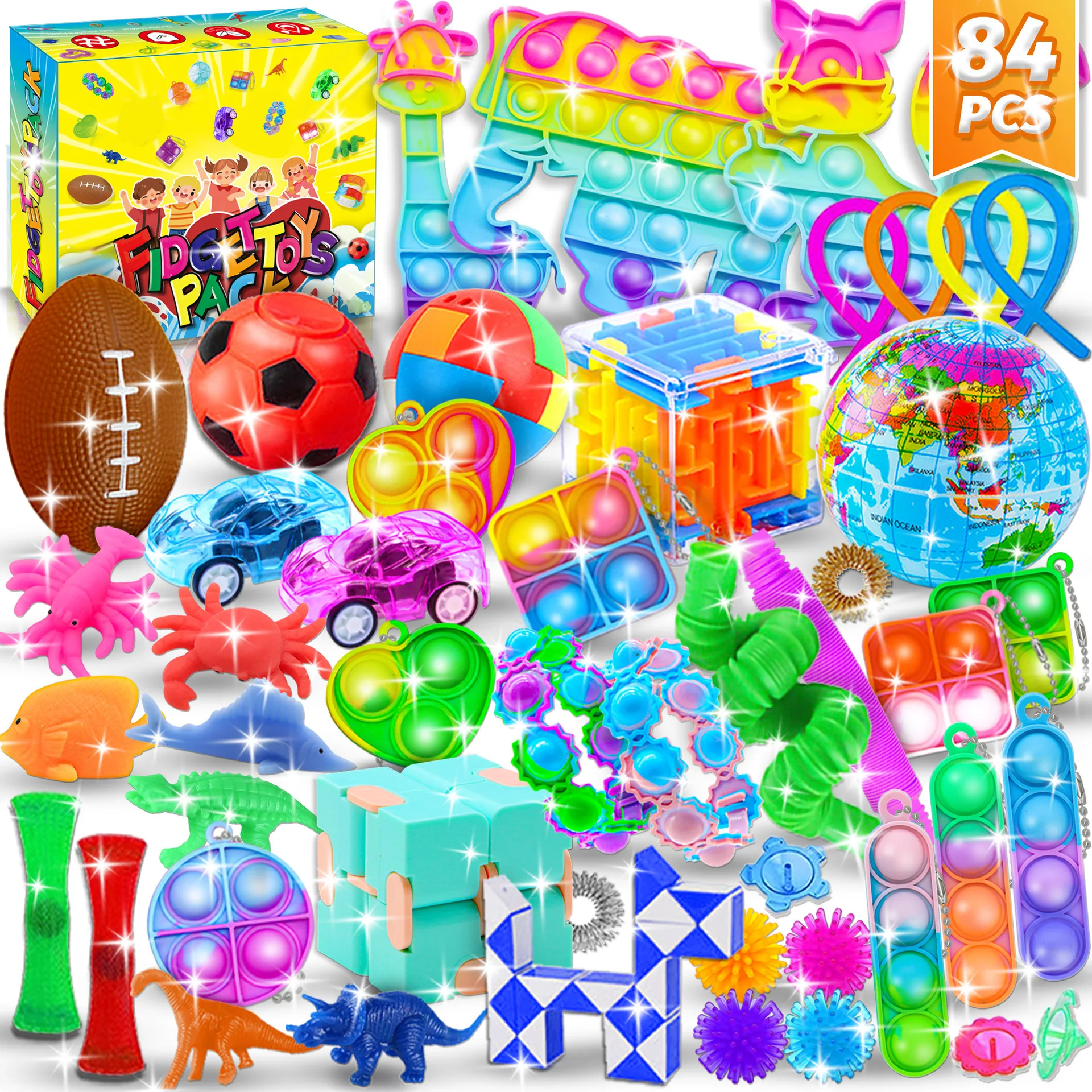 Набор игрушек-антистресс для детских вечеринок