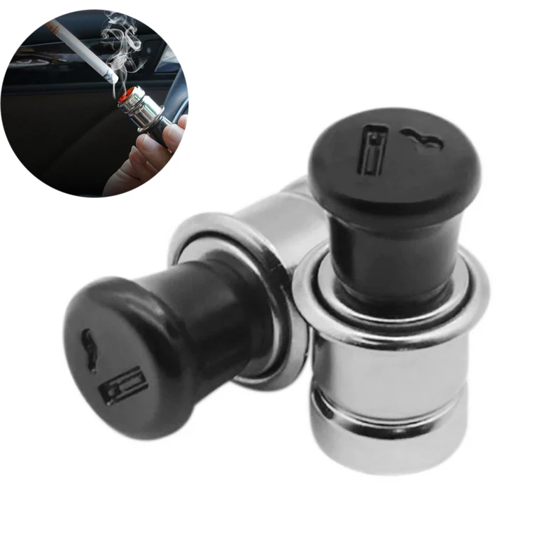 

1PC Cigarette Lighter Male Butt Heater For Car Auto 12-Volt Replacement Accessory Car Supplies