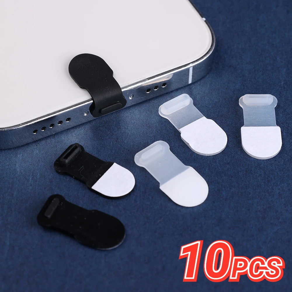 

For IOS/Micro USB/Type-C Interface Integrated Anti-lost Mobile Phone Charging Port Dustproof Plug Waterproof Silicone Plugs