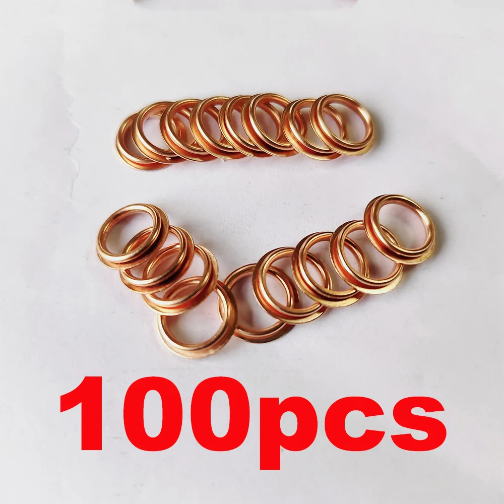 

20 шт./50 шт./100 шт. прокладка форсунки для Mitsubishi Delica Pajero L200 L400 4D56 4M40 4D65 4D68 4D55 MD 070718