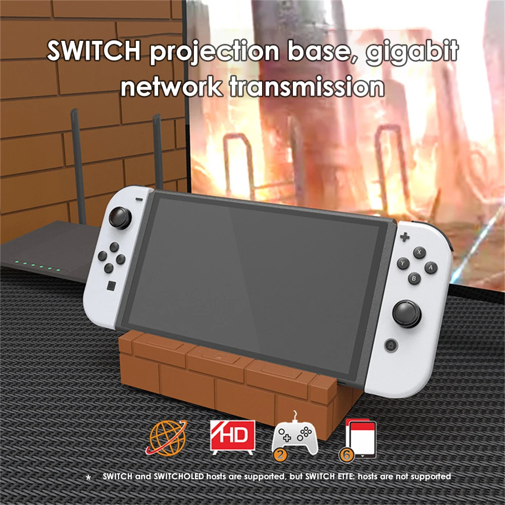 

Portable Conversion Dock Laptop Converter For Computer Type-c Male Switch Portable Handle Converter Handle 1080p