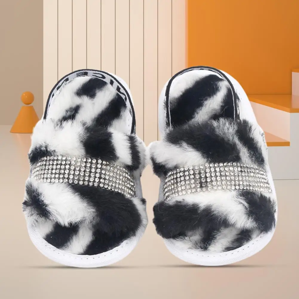 Toddler Sandals Useful Wear-resistant No Stuffiness Flat Heel Toddler Foot Shoes for Indoor Baby Slippers Toddler Shoes