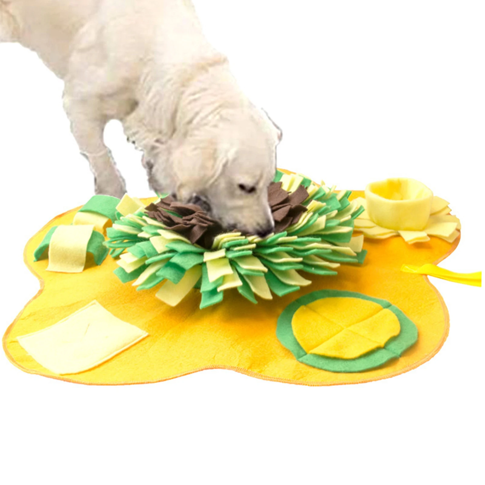 

Интерактивная игрушка-пазл для собак, в форме цветка