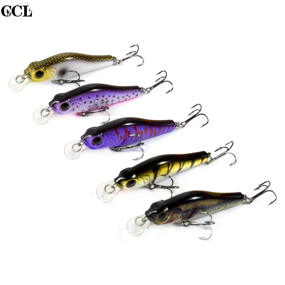 CLTBA 5 шт./лот жесткая искусственная приманка Джеркбейт рыболовные приманки 6 8 см 9