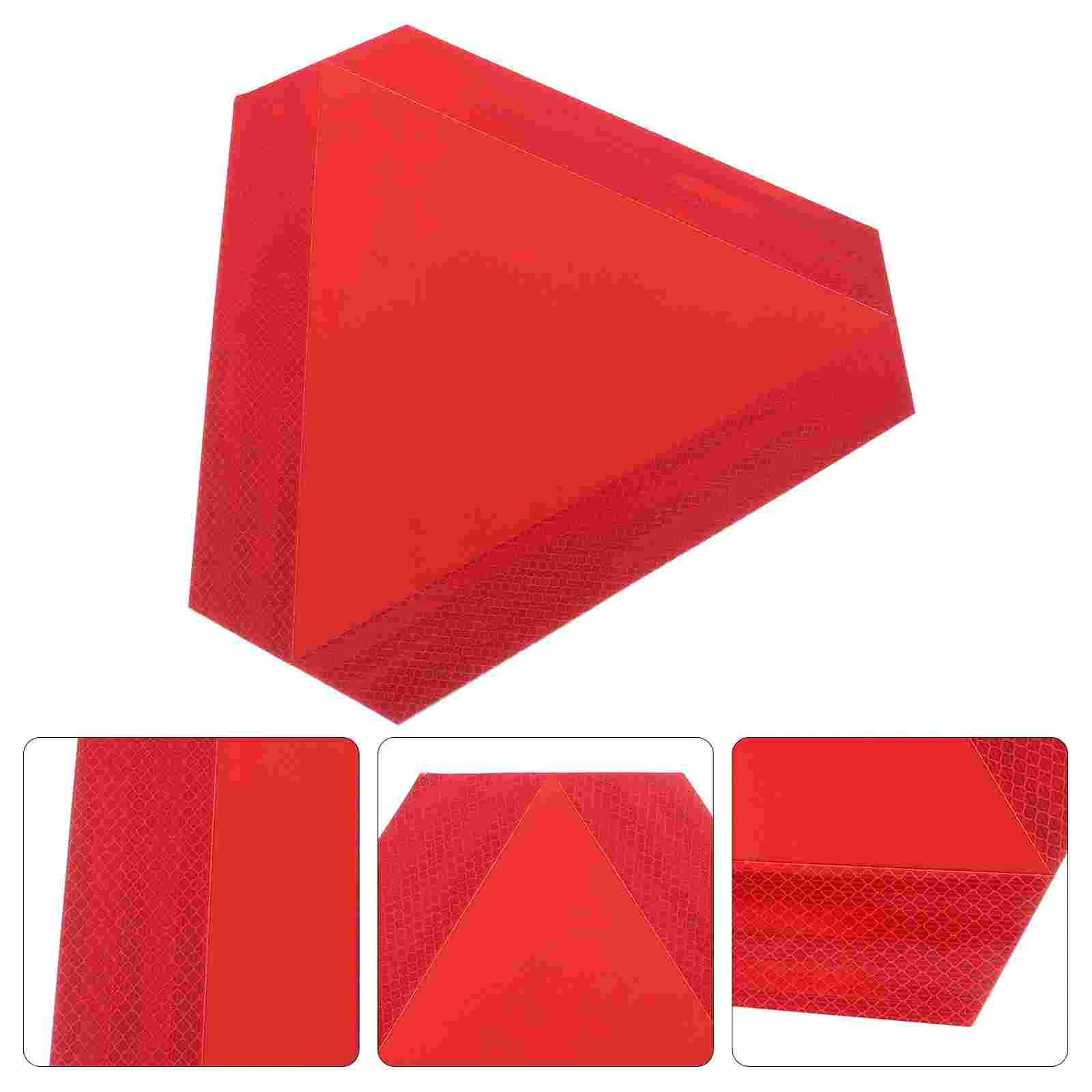 

Slow Moving Car Safety Sign Car Rear Reflector Board Warning Decal Stickers