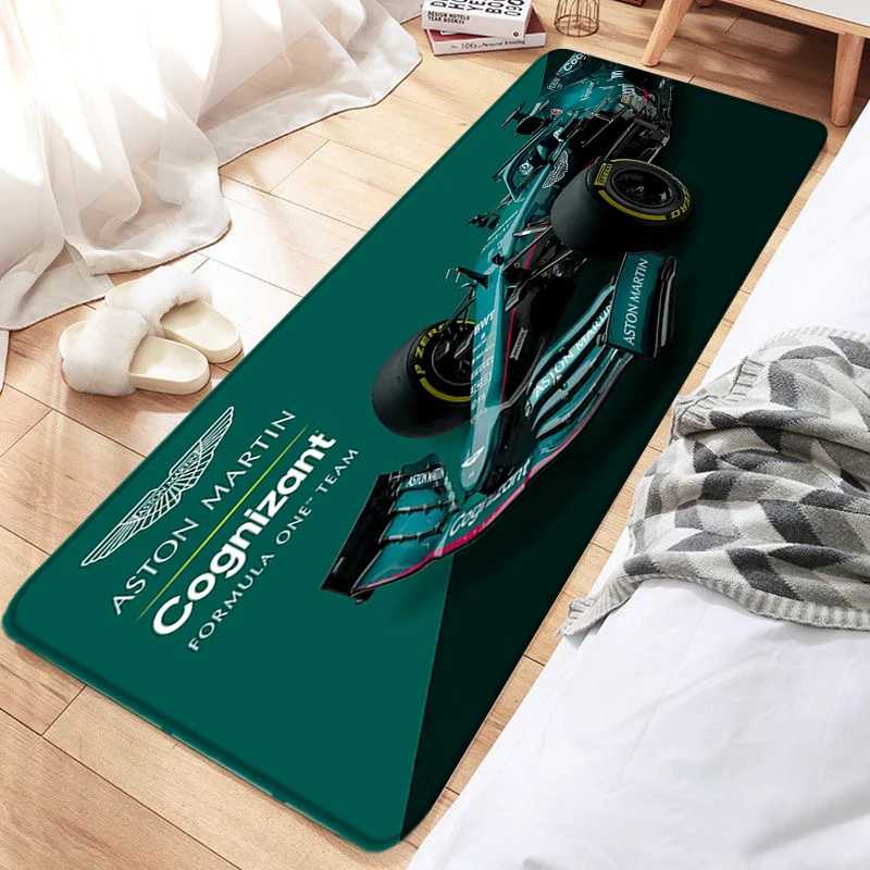 

Коврик для гоночной комнаты ASTON MARTINS, мягкий напольный коврик F1, Придверные коврики, строительный коврик для ванной, кухни, прихожей, ступней, строительный подарок на день рождения