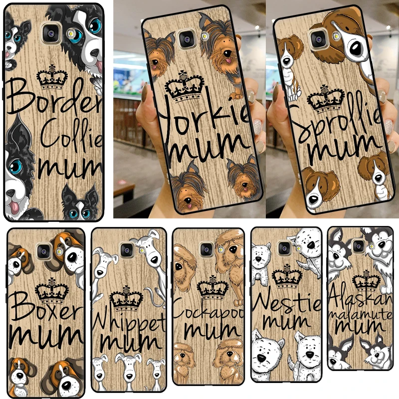 Labrador Jack Russell Corgi Mum Dog Phone Cover For Samsung J3 J7 J5 2016 A5 A3 2017 J4 J6 A6 A8 Plus A7 A9 J8 2018 Case Capa
