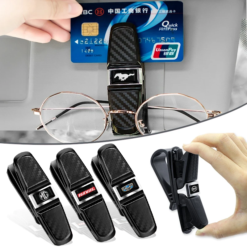 

1pcs Auto Sun Visor Car Glasses Fastener Clip Holder for Nissan Tiida Qashqai J11 Versa Kicks March Terrano 2 Skyline Accessorie