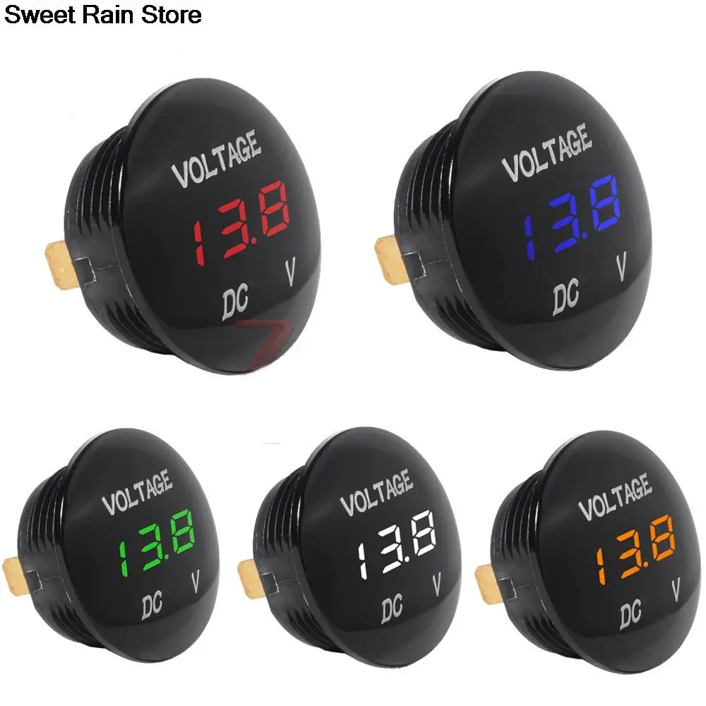 

DC 5V-48V LED Digital Voltmeter Ammeter Car Motocycle Voltage Current Meter Volt Detector Tester Monitor Panel
