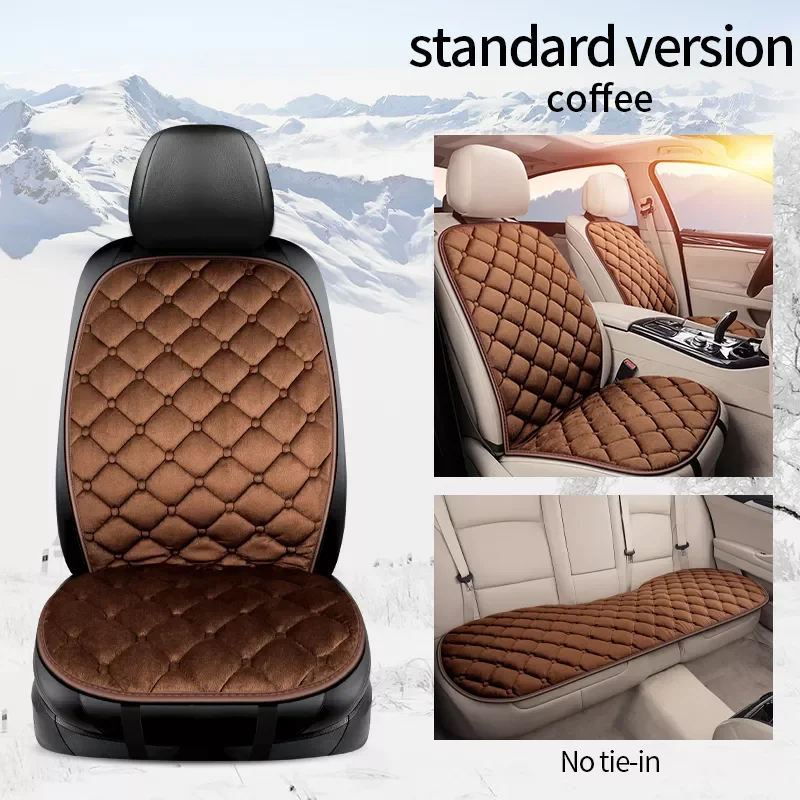 

Car Seat Cover Protector Winter Warm Front Rear Back Cushion Protection Pad Mat Backrest for Auto Interior Truck Suv Van