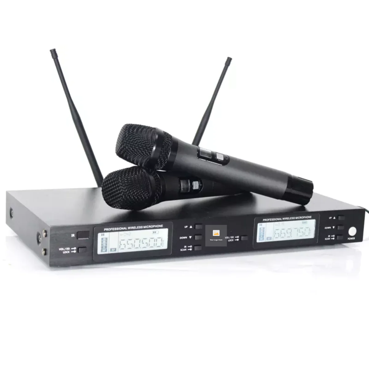 

Наружный приемник микрофона UHF, 4 канала, беспроводная связь