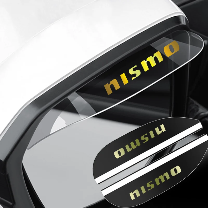 Прозрачный автомобильный протектор для зеркала заднего вида 2 шт. козырек от