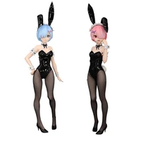 original relife in a different world from zero rem ram bunny girl cartoon figures model collectibles model toys pvc model