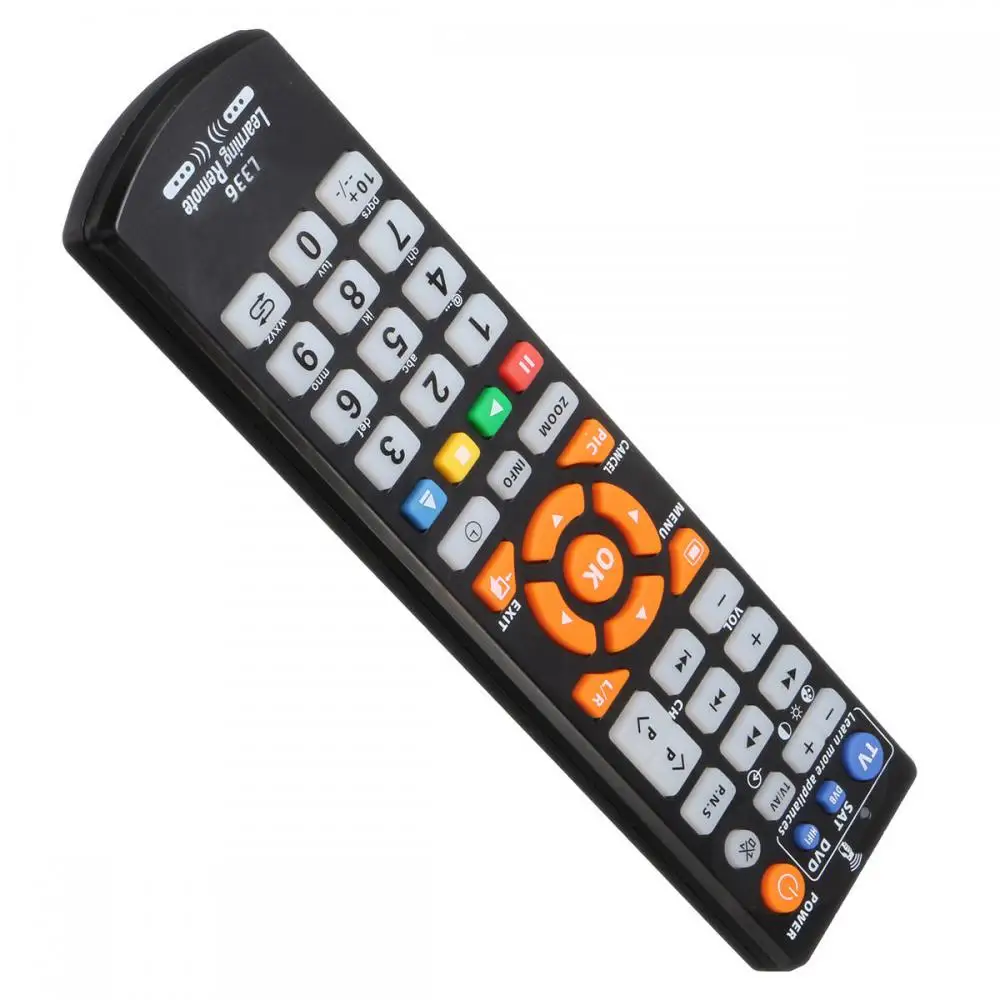 

Universal L336 Smart Remote Control Controller With Learn Function For TV VCR CBL DVD SAT-T VCD CD HI-FI