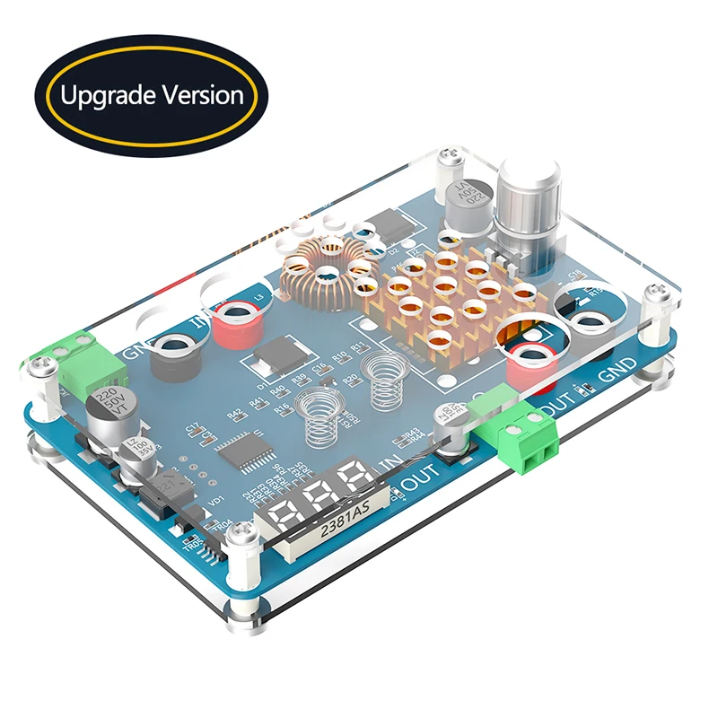Понижающий преобразователь с 5-32 В постоянного тока на 5-45 3 А Регулируемый