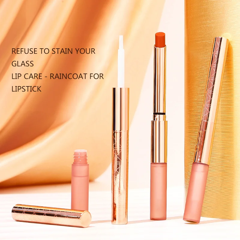 Hold makeup raincoat fine heel lipstick does not fall off color non-stick cup lasting waterproof net red beauty Dmg32