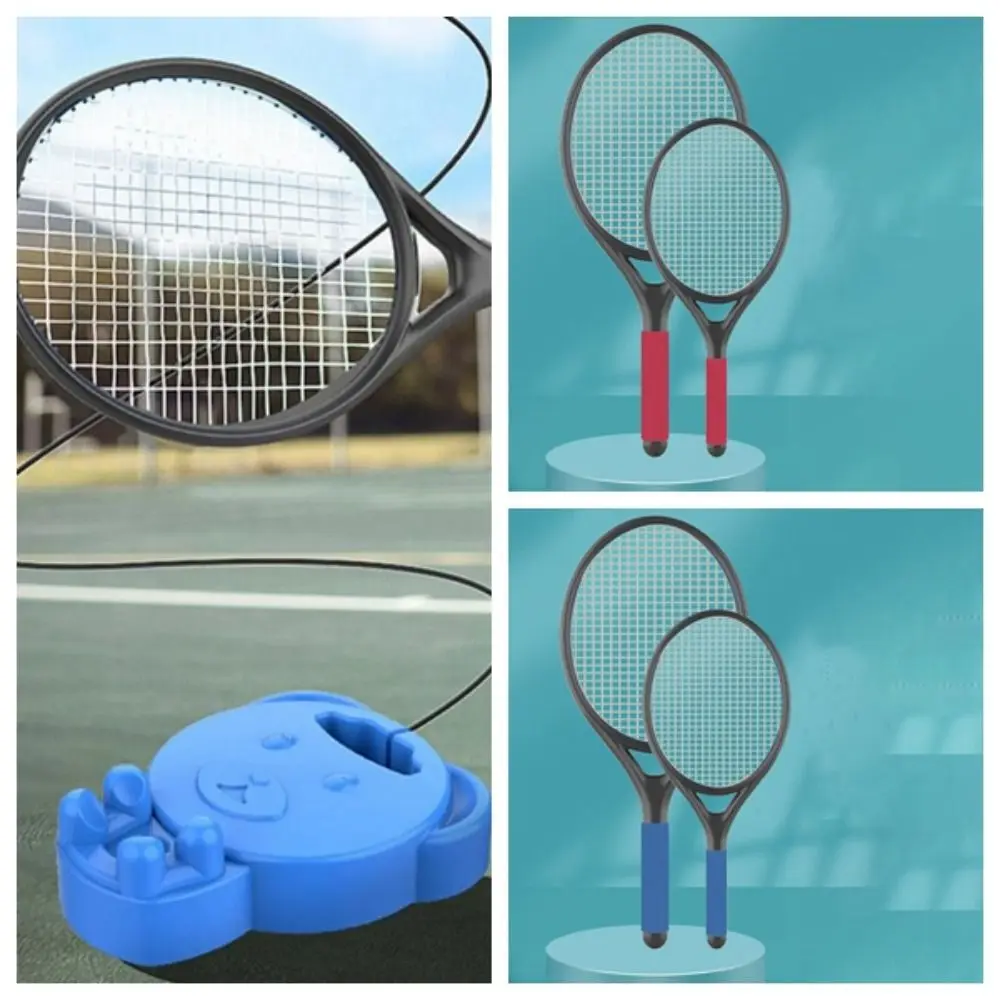 

1 Set Good Elasticity Tennis Racket Kit Shockproof Ergonomic Not Easily Deformed With Tennis Racket Serve Rebound Training