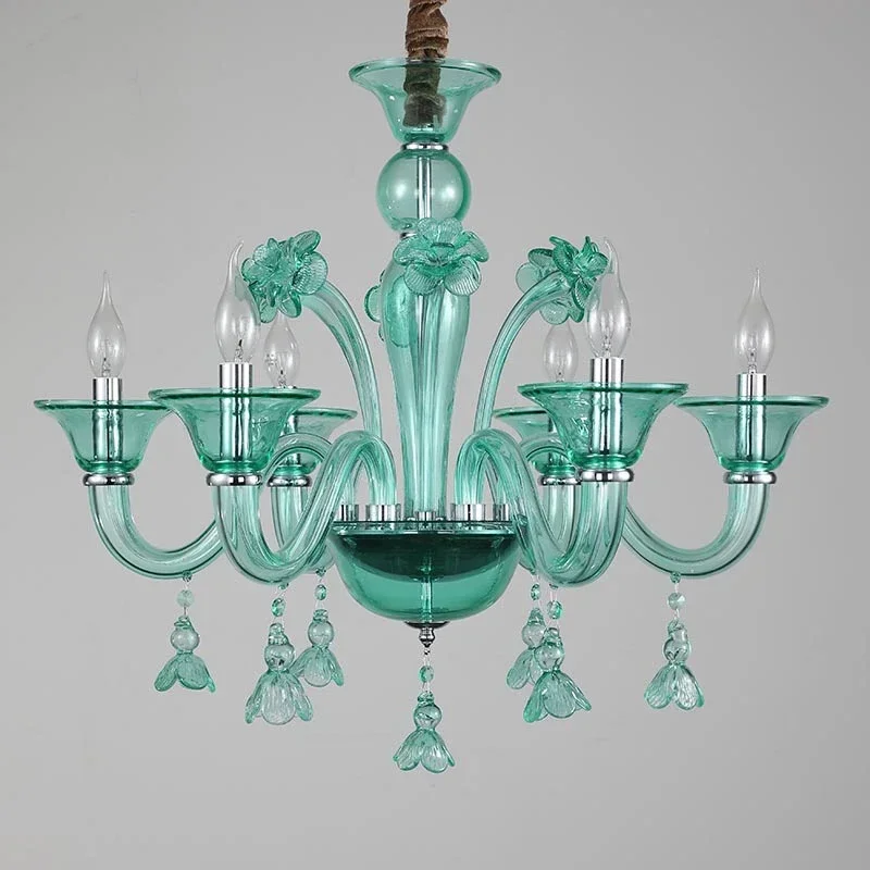 OUFULA люстра Green Candle