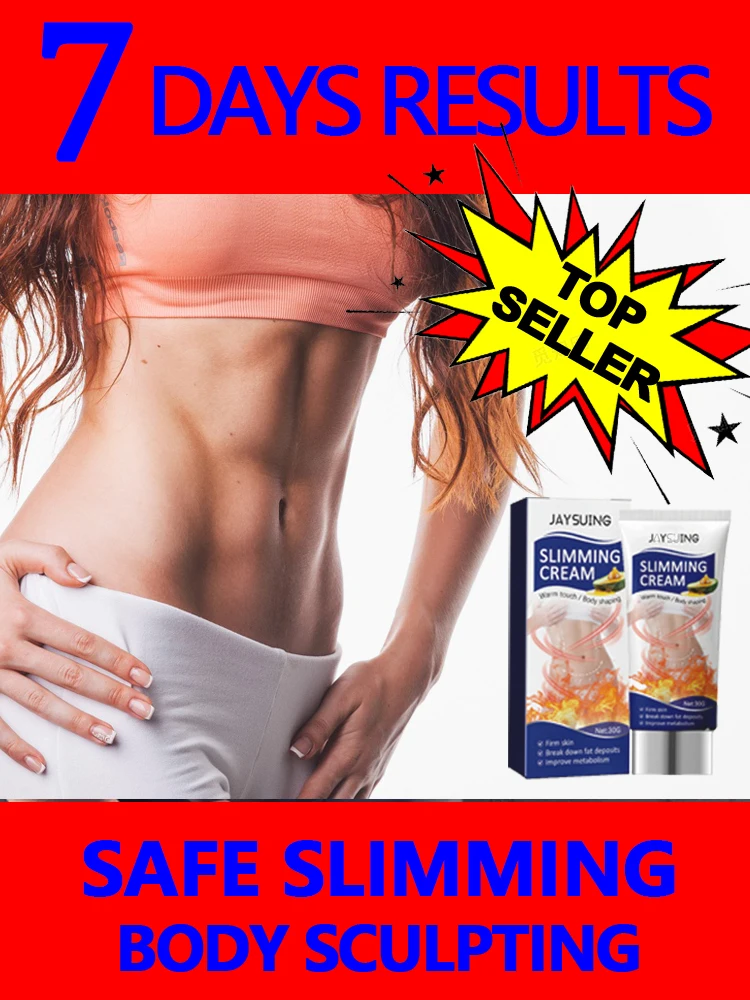 

Slimming Cream For Women Belly Body 7 Days Fast Sculpting Fat Burning Arm Abdomen Men Stomach