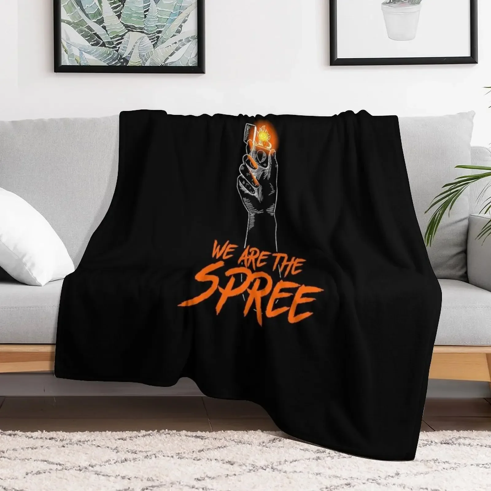 Фото Забавное одеяло We Are the Spree, одеяло для пляжного дивана, одинарные одеяла №2