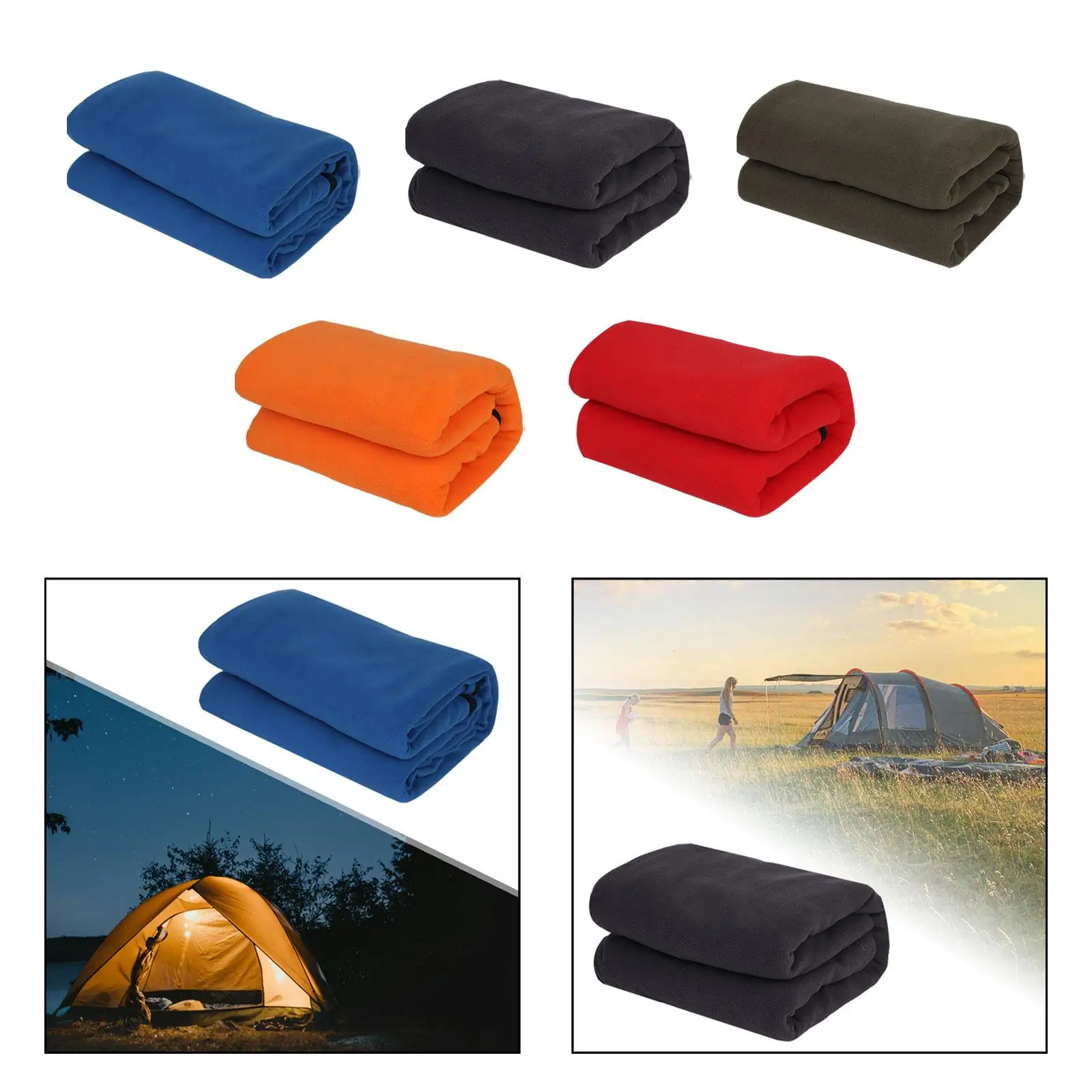 Спальный мешок с подкладкой походное одеяло портативное аварийное на молнии