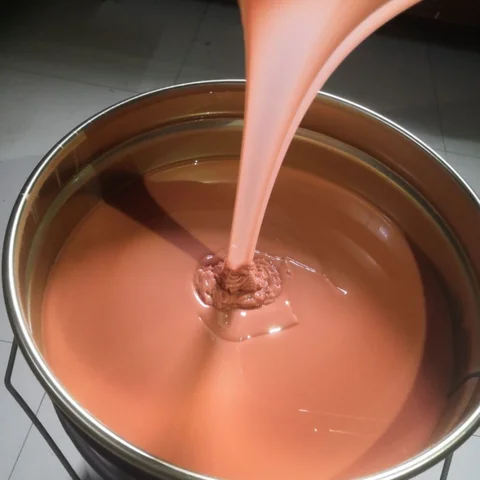 Жидкий силиконовый каучук для форм, красный, 500-1000 г